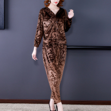 批发实拍2022年秋季新款时尚套装