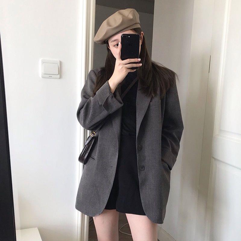 Casual small fragrance suit coat female professional commuting light familiar autumn and winter new fashion versatile small suit female