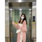 修身性感吊带针织连衣裙两件套女2021新款气质套装裙包臀长裙秋季轮播图2