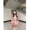 修身性感吊带针织连衣裙两件套女2021新款气质套装裙包臀长裙秋季轮播图3