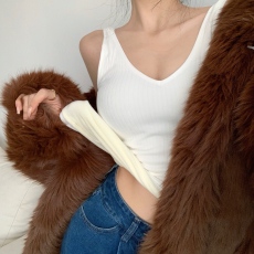 批发实拍实价不减18 秋冬简约百搭加绒<b class='q'>婴儿</b>绒亲肤加厚保暖打底<b class='q'>背心</b>