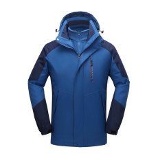 批发双洪服饰秋<b class='q'>冬</b>季加绒加厚防寒工作服男户外快递物流工衣外套冲锋衣