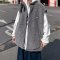 网图棉衣马甲男冬季加绒加厚羊羔毛外套立领棉服背心冬装无袖坎肩轮播图5