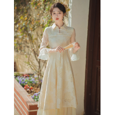 批发海棠说实拍上新 已申请外观专 炒版必究 独白天使系列 <b class='q'>旗袍</b>连衣裙