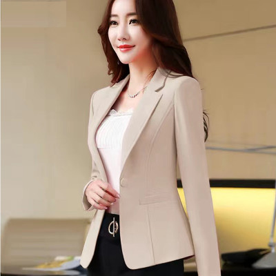韩版女装修身小西装外套西服女士式春秋季装2022新款休闲上衣职业