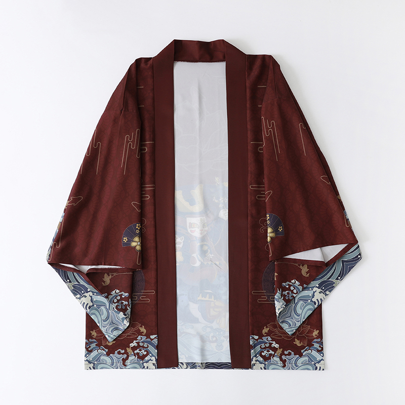 2010惠比喵和风羽织浴衣动漫周边男女开衫外套日系秋季衣服