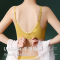 无痕乳胶内衣女无钢圈小胸聚拢收副乳防下垂运动美背少女文胸薄款轮播图2