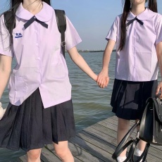 实拍现货 泰国校服娜诺泰式jk衬衫制服高中学生毕业班服套装