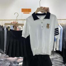 批发学院风针织套装2026春<b class='q'>夏</b>新款减龄polo领冰丝针织衫