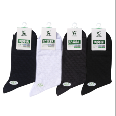 批发混色6双  <b class='q'>夏季</b>超薄冰丝<b class='q'>男</b><b class='q'>袜</b>中筒防臭商务高筒卡丝休闲<b class='q'>男</b><b class='q'>袜</b>