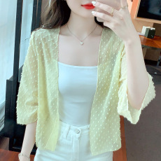 批发已出货百搭2026新款春夏季薄外套防晒衣<b class='q'>小</b><b class='q'>披肩</b>