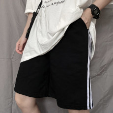 批发100%纯棉官图 夏季运动短裤<b class='q'>女</b>白色五分裤宽松<b class='q'>休闲裤</b>子显瘦