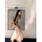 范智乔法式抹胸连衣裙女夏小众设计感网纱裙气质高级感仙女长裙子轮播图2