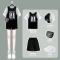 夏季时尚运动风套装女学生韩版宽松假两件短袖T恤+短裤两件套潮轮播图2