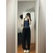 轻熟风小众牛仔抹胸上衣休闲直筒裤女时尚套装减龄显瘦2022新款夏轮播图4