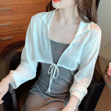 批发已出货<b class='q'>小</b><b class='q'>披肩</b>外套女2026春夏新款坎肩百搭防晒衣超薄短款外搭开衫