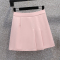 粉色半身裙