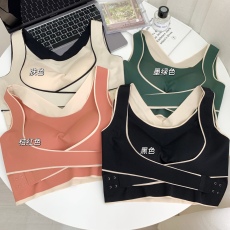 批发实拍夏新款<b class='q'>日系</b>百搭无钢圈舒软<b class='q'>文胸</b>带胸垫裸感少女美背心式内衣