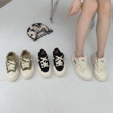 批发网红同款开口笑帆布鞋女厚底夏季松糕鞋乞丐鞋厚底<b class='q'>休闲</b>板鞋ins潮