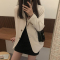 休闲西装外套女2022秋季新款韩版宽松英伦风显瘦设计感西服上衣轮播图2