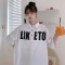 官图实价6535棉夏季新款短袖T恤女POLO领韩版宽松学院风半袖轮播图2