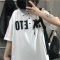 官图实价6535棉夏季新款短袖T恤女POLO领韩版宽松学院风半袖轮播图5