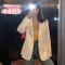 白色西装外套女2022秋季新款韩版休闲气质上衣小个子短款小西服潮轮播图2