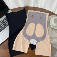 批发实拍大码收腹提臀悬浮裤防卷边鱼骨<b class='q'>无</b><b class='q'>痕</b>高腰收腹安全裤棉档<b class='q'>内裤</b>女