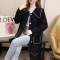 大码女装减龄毛呢外套女中长款2022年秋冬新款胖妹妹显瘦遮肉大衣轮播图4