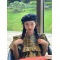 四季韩版日系棉布文艺画家帽百搭黑色英伦复古帽女轮播图1