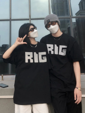 精梳纯棉情侣装夏装短袖T恤2年新款潮流ins潮牌班服