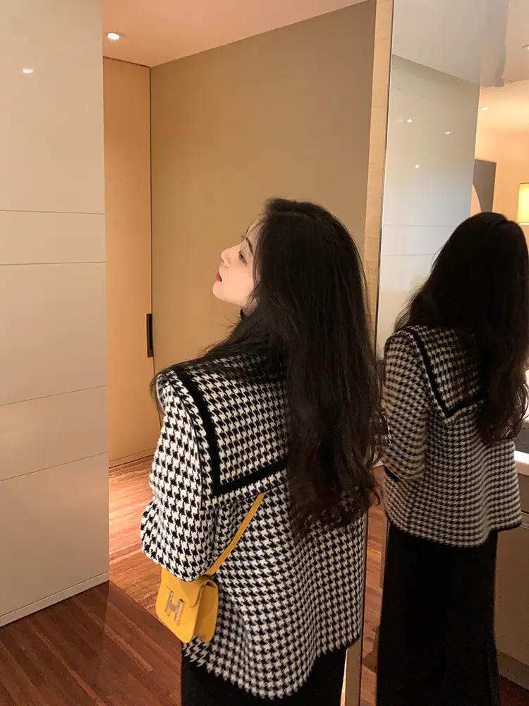 스트라이프 가디건 상세 이미지 1
