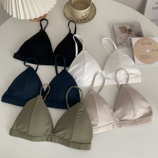 批发实价实拍 夏季吊带冰丝内衣文胸性感美背防走光抹胸女裹胸