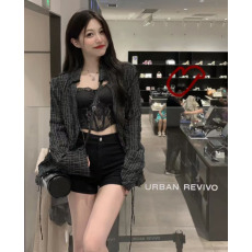 批发实拍实价 夏季防晒薄款黑色格子衬衫女宽松<b class='q'>显瘦</b>上衣外套