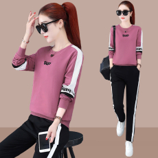 批发<b class='q'>运动服</b>休闲套装女2026年春秋新款卫衣时尚潮流<b class='q'>气质</b>洋气两件套春天