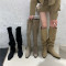 秋冬新品 韩国西部牛仔堆堆靴 百搭骑士高筒气质长筒靴 跟高3cm轮播图1
