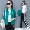 运动服套装女春秋2022新款秋装洋气休闲宽松潮牌时尚卫衣三件套轮播图3