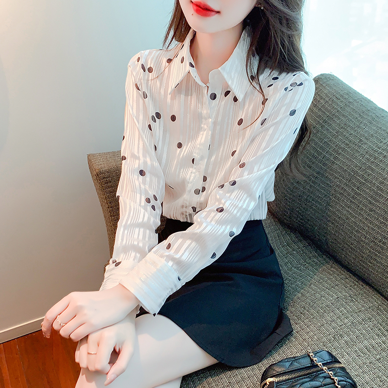 PF20273#新款衬衫女上衣韩系内搭设计感小众别致高级感法式温柔风女裝貨源服裝批發