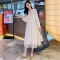 实拍+现货 孕妇装2022新款秋冬装气潮妈连衣裙冬季蕾丝长裙轮播图3