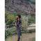 彩虹格子V领针织开衫女冬季毛衣外套设计感小众短款韩系复古上衣轮播图3