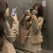白水女 蝴蝶结西装外套女秋气质高级感宽松显瘦长袖短款西服上衣轮播图3