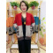 中年妈妈秋装毛衣披肩洋气加厚中老年女秋冬针织开衫外套短款休闲轮播图4
