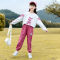 女童洋气套装秋装2022新款韩版春秋中大童儿童女孩运动休闲两件套轮播图1