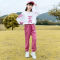女童洋气套装秋装2022新款韩版春秋中大童儿童女孩运动休闲两件套轮播图3