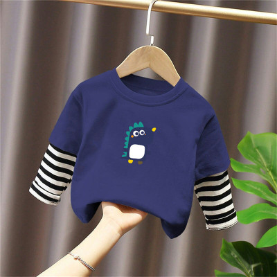 男女童纯棉长袖T恤宝宝衣服儿童2020新款童装韩版洋气t恤