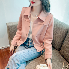 批发实拍特价休闲女士<b class='q'>短</b>外套春秋新款<b class='q'>短</b>款小个子洋气风衣外套流行爆款