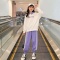 260克原版面料，原版做工，2022新款女童套装中大童长袖运动两件套轮播图3