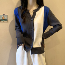 批发实拍胖妹妹秋装大码女装2025年新款显瘦针织衫开衫长袖打底衫上衣