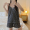 仿棉实拍 夏季新款睡衣女吊带甜美可爱少女睡衣家居服轮播图3