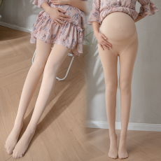 批发实拍孕妇春秋<b class='q'>大码</b>托腹打底袜蜂窝无痕<b class='q'>丝袜</b>光腿神器不掉档可调节